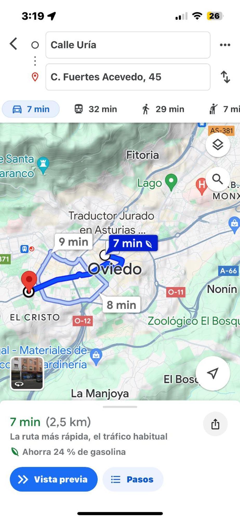Vistas Monte Naranco Con Parking 5euros Al Dia Apartamento *