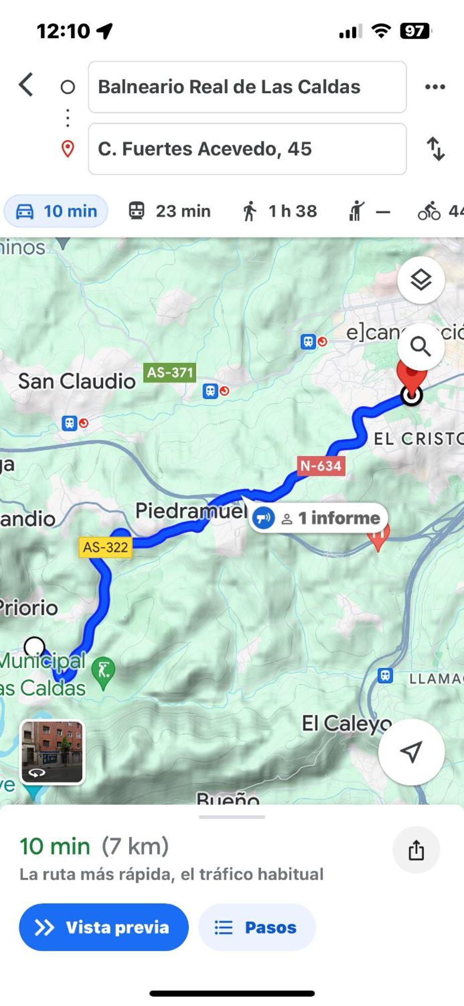 Apartamento Vistas Monte Naranco Con Parking 5euros Al Dia